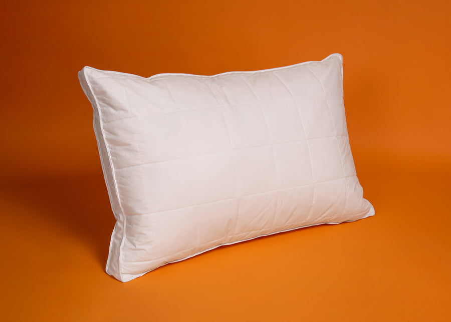 Natural Quilted Feather Pillow product image