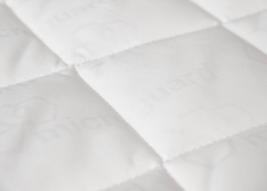 swatch texture of antimicrobial mattress pad